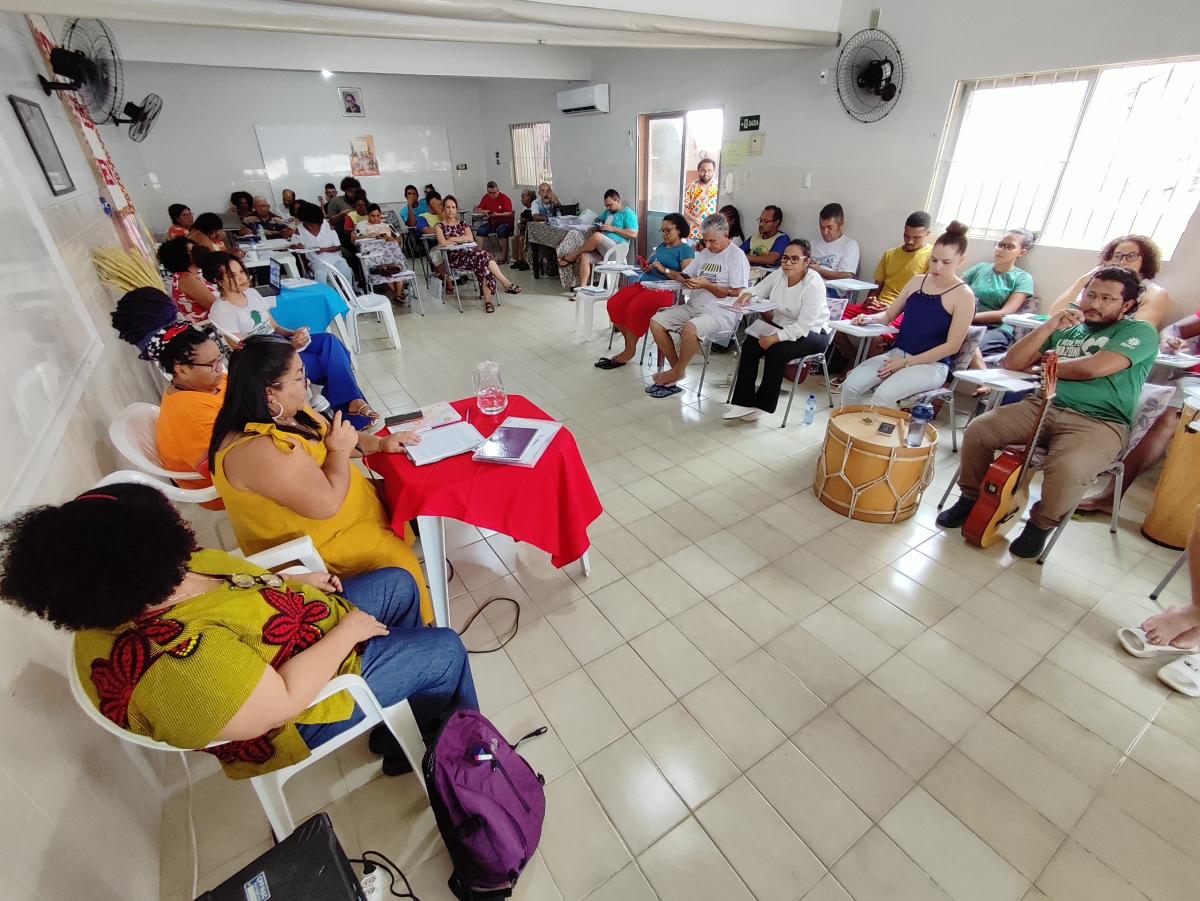 Participantes na Assembleia