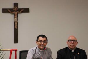 Dom José Ionilton Lisboa de Oliveira e dom Ricardo Hoepers