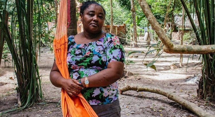 Anacleta Pires da Silva, liderança inspiradora do quilombo Santa Rosa dos Pretos, no Maranhão | Foto: Arquivo pessoal